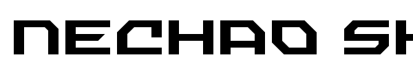 Nechao Sharp font preview